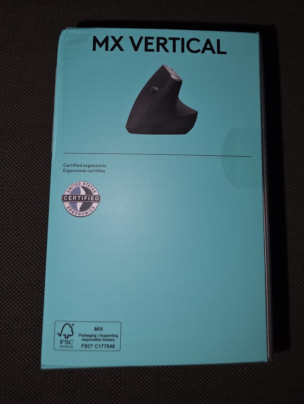 Logitech SEALED! NWT! Ergo Series MX Vertical Advanced Ergonomic Mouse. R2S! - Picture 10 of 12